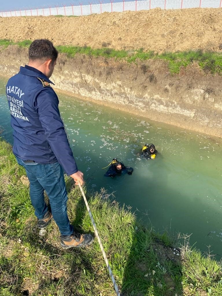 Hatay'da şüpheli ölüm! Cesedi sulama kanalında bulundu