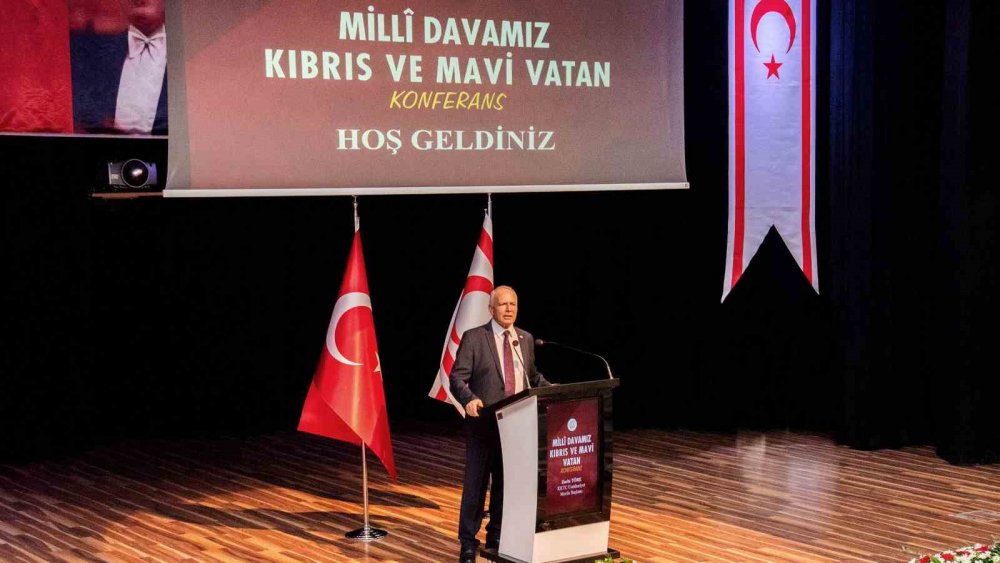 Selçuk Üniversitesi'nde 'Milli Davamız Kıbrıs ve Mavi Vatan' Konferansı