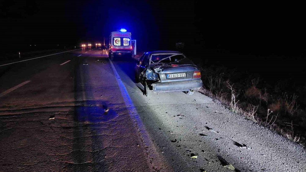 Büyük bir gürültü ve sonrası: Karapınar'da trafik kazası