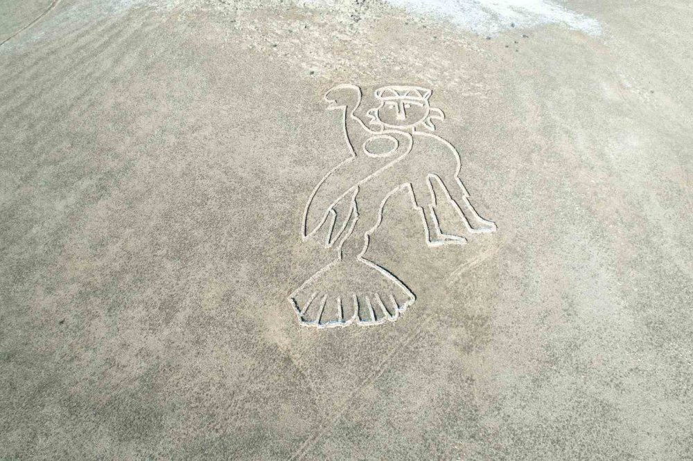 Kapadokya’da Andrew Rogers'in yaptığı heykeller uzaydan görünüyor mu?