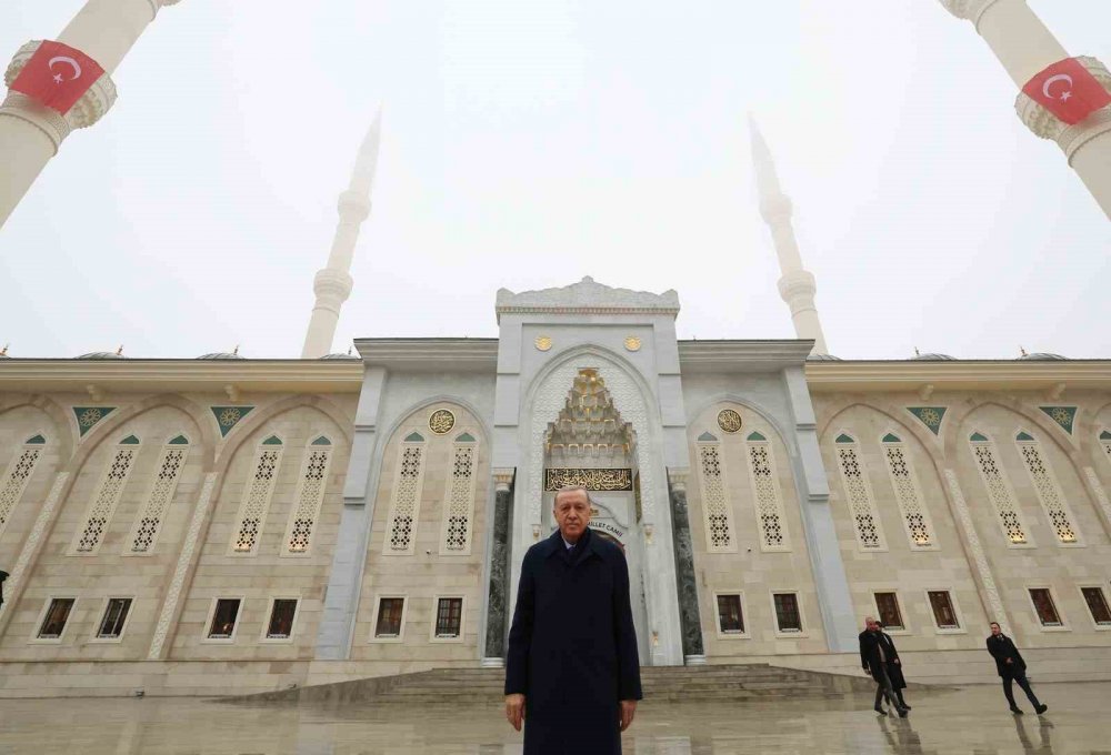 Cumhurbaşkanı Erdoğan, Şahinbey Millet Camii’nin açılışını yaptı