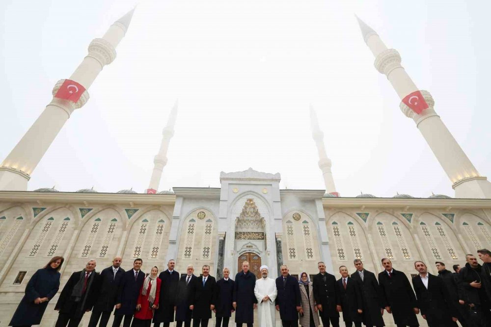 Cumhurbaşkanı Erdoğan, Şahinbey Millet Camii’nin açılışını yaptı