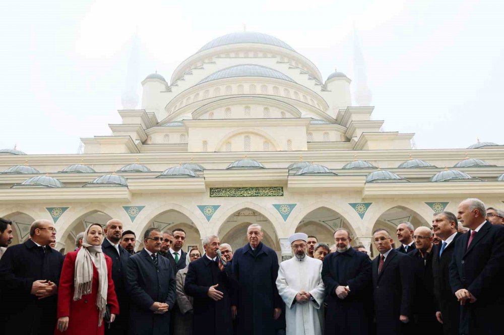 Cumhurbaşkanı Erdoğan, Şahinbey Millet Camii’nin açılışını yaptı