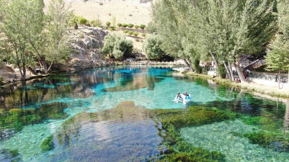 Gökpınar Gölü balıkların oldu