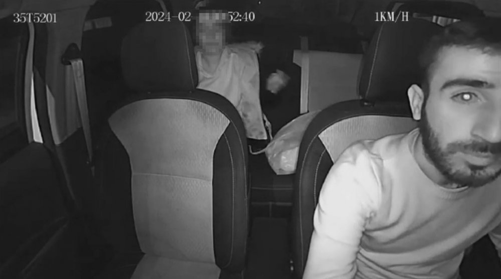 İzmir’de yine taksiciye saldırı! O anlar kamerada