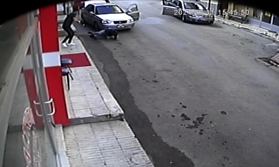 Konya’da sokak ortasında silahlı pusu! O anlar kamerada