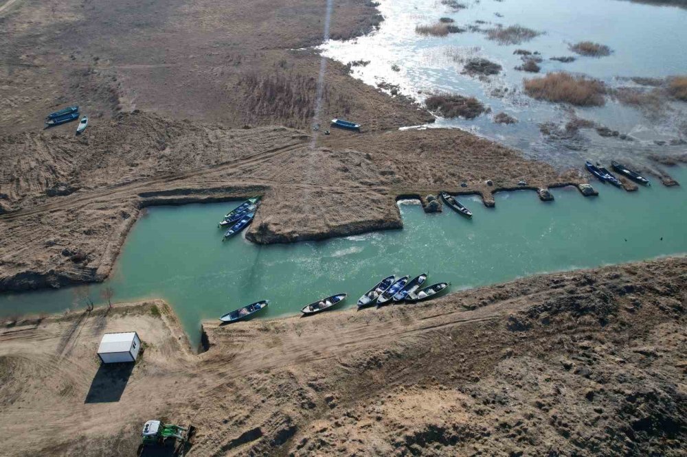 Beyşehir Gölü havadan karadan denetleniyor