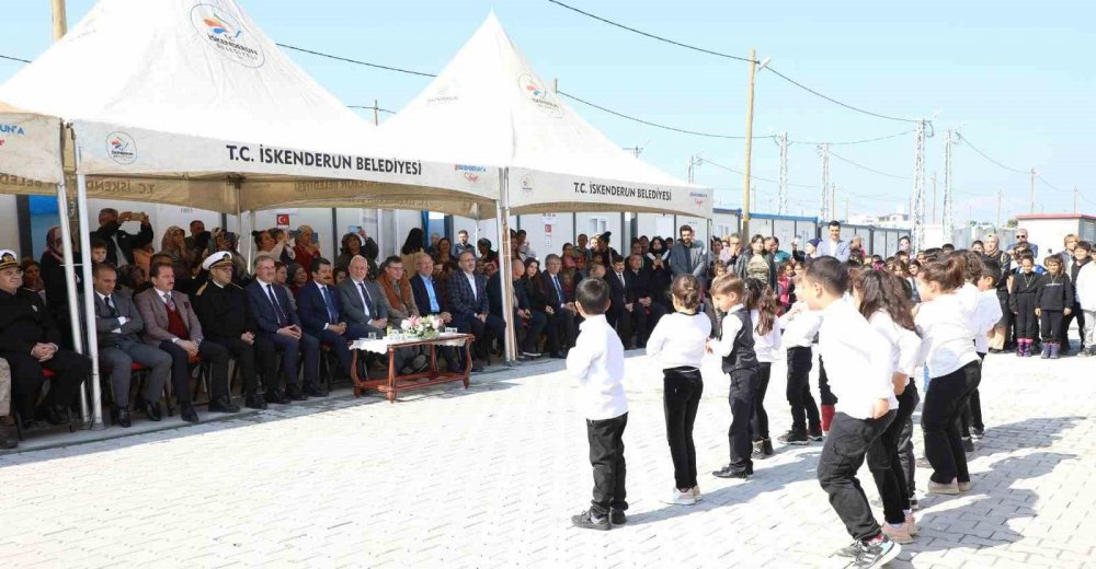 Konya OSB, İskenderun'a İlkokul Kazandırdı