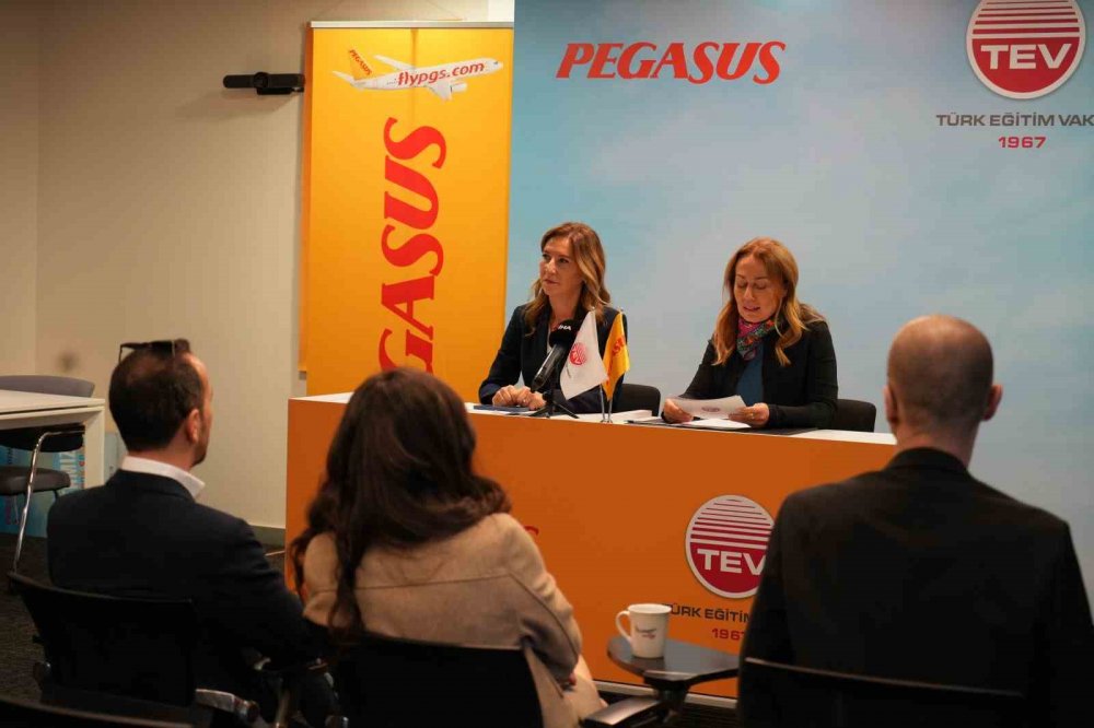 Pegasus Hava Yolları, TEV İş Birliğiyle 1000 Kıza Üniversite Bursu Sağlıyor