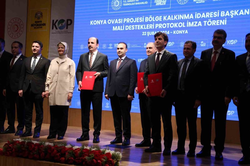 Konya'da KOP Bölge Kalkınma İdaresi Protokol İmza Töreni Gerçekleştirildi