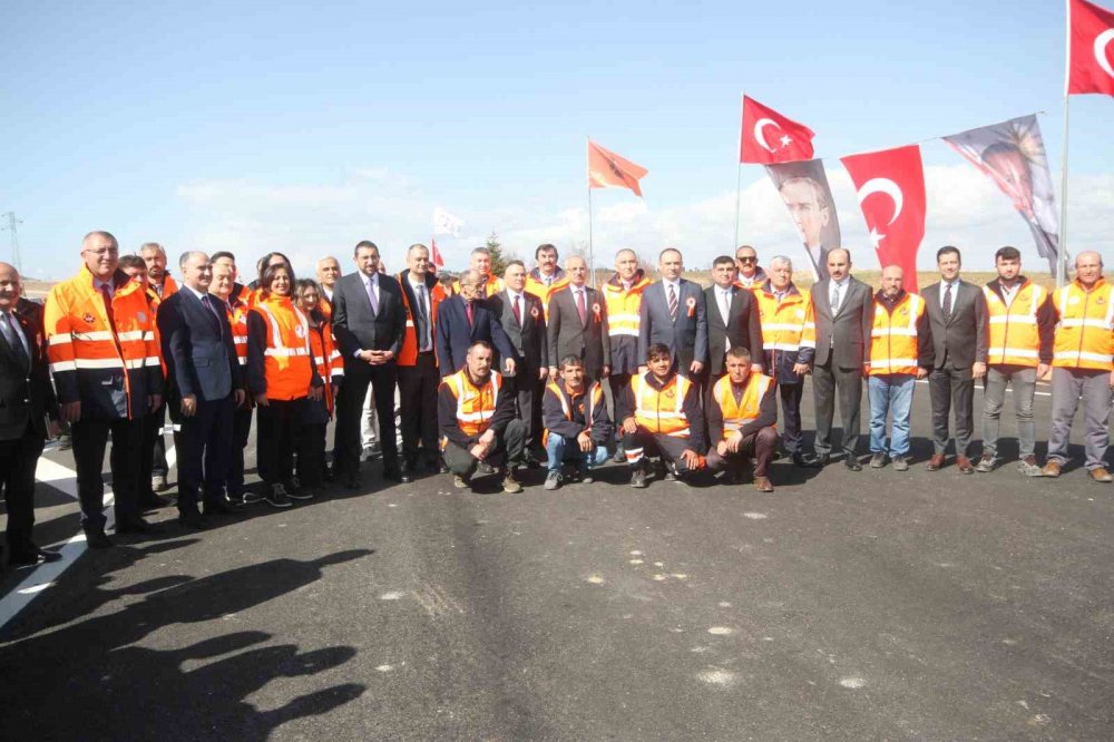 Beyşehir-Seydişehir yolu yılda 57 milyon lira tasarruf sağlayacak