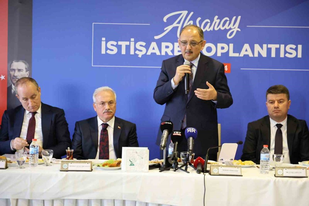 Bakan Özhaseki'den deprem gerçeği: Her an 6-7 büyüklüğünde depremler olabilir
