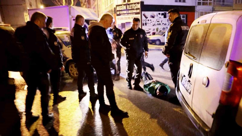 Tüm emniyeti peşine taktı, yakalanınca 'saygımız sonsuz' dedi