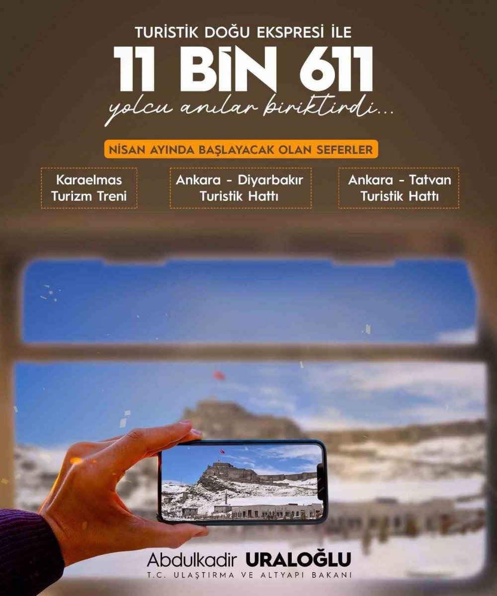 Turistik Tren Seferleriyle Turizm Canlanıyor: İki Yeni Rota Açılıyor