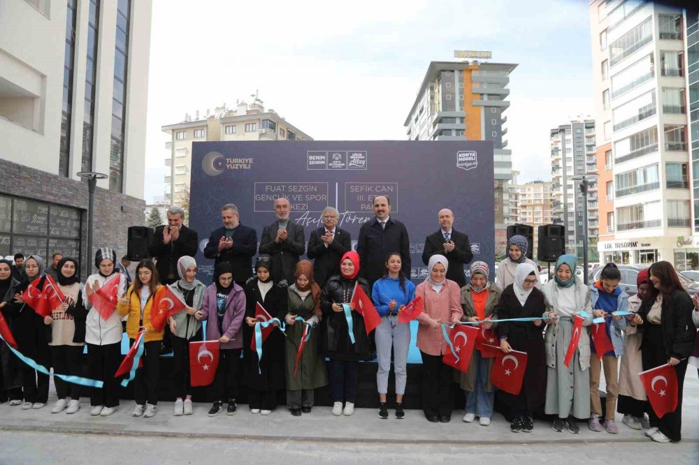 Konya'da 2 tesisin daha açılışı yapıldı