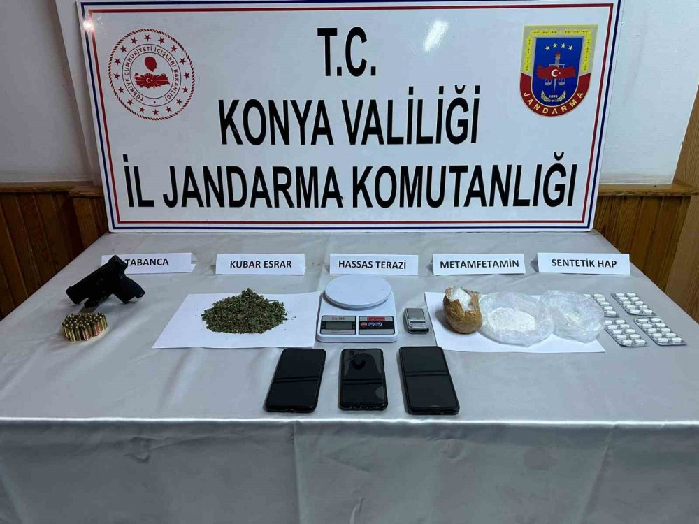 Konya’da çeşitli suçlardan 28 şüpheli gözaltına alındı