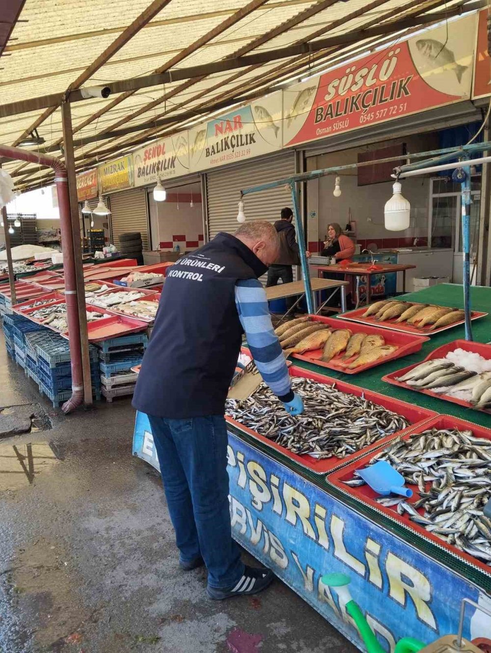 Beyşehir'de Balık Satış Yerlerine Denetim