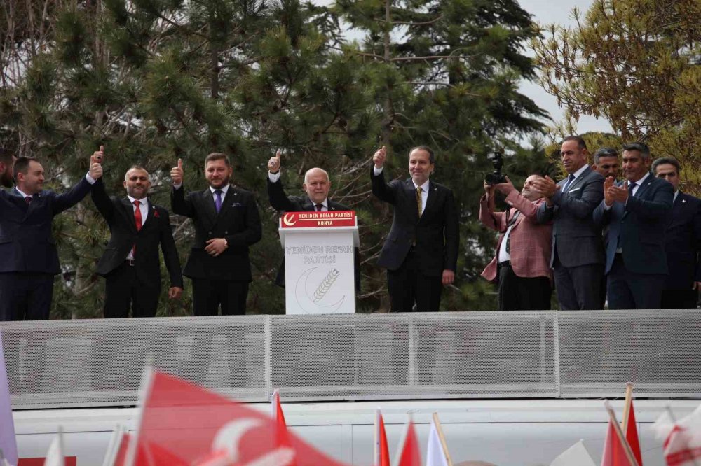 Fatih Erbakan Konya mitinginde ne dedi?