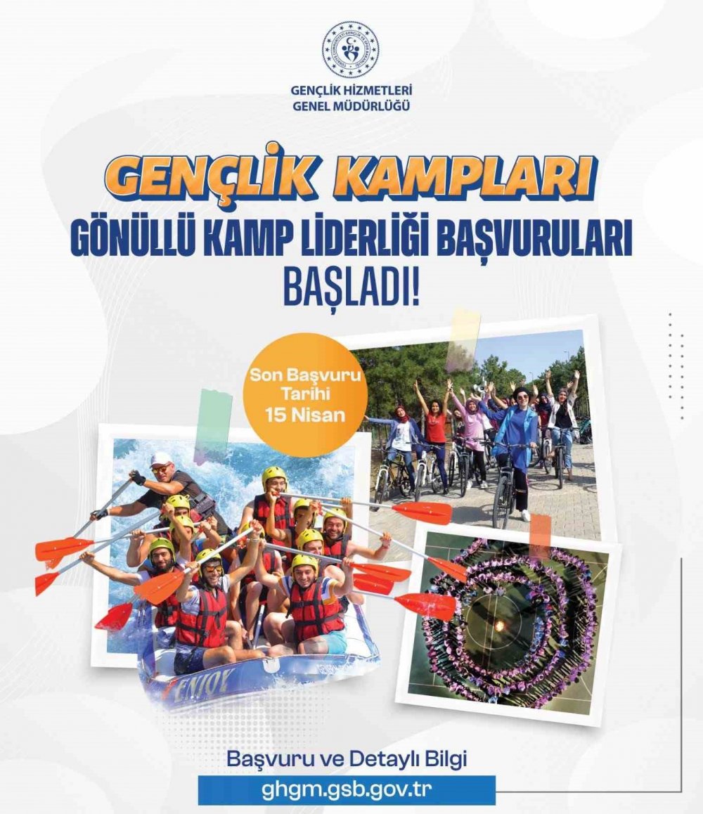 Bakanlık, gönüllü kamp liderleri arıyor