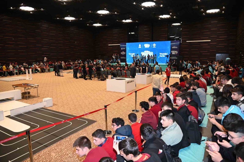 Konya'da TEKNO-SEL Robot Yarışması Ödül Töreni Gerçekleşti