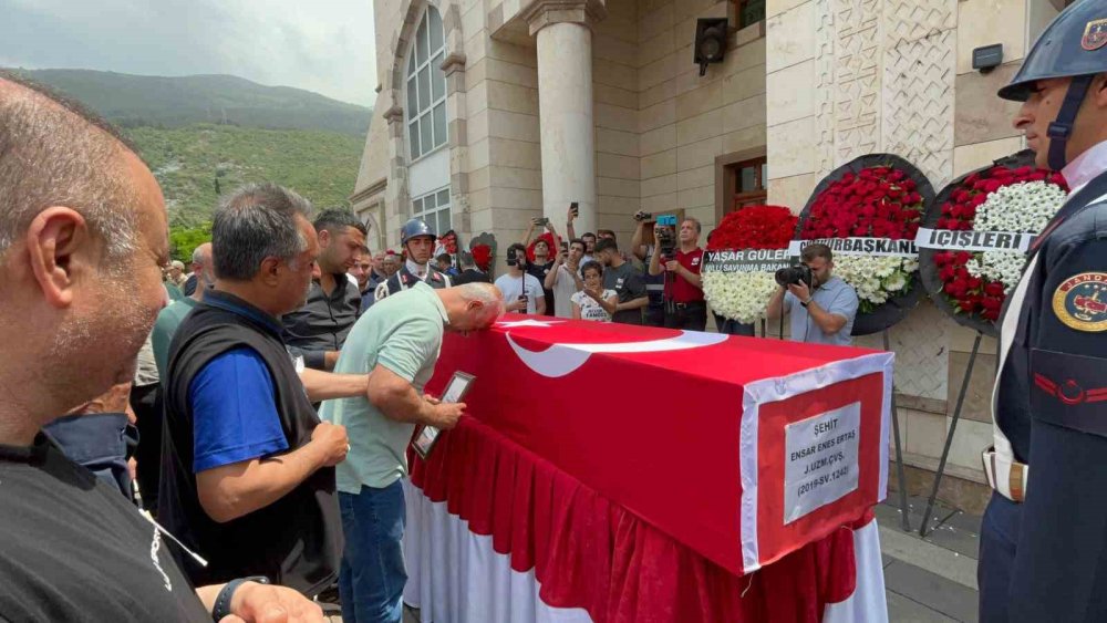 Şehit Uzman Çavuş Ertaş’a memleketi Hatay'da veda
