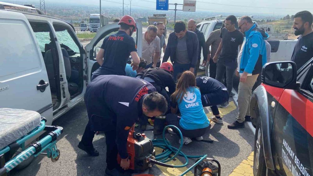 Şoka giren sürücü önce yüzünü sordu