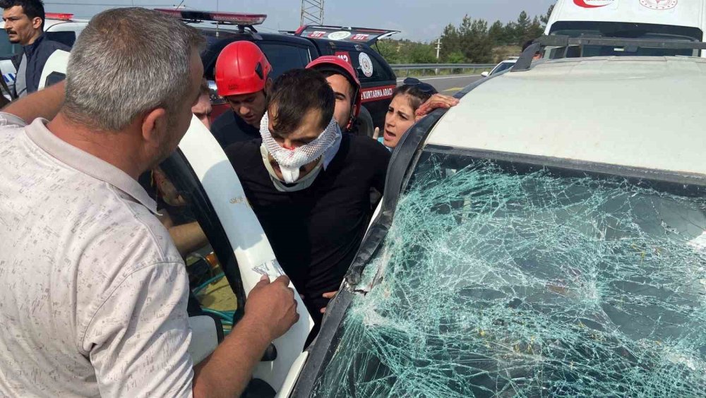 Şoka giren sürücü önce yüzünü sordu