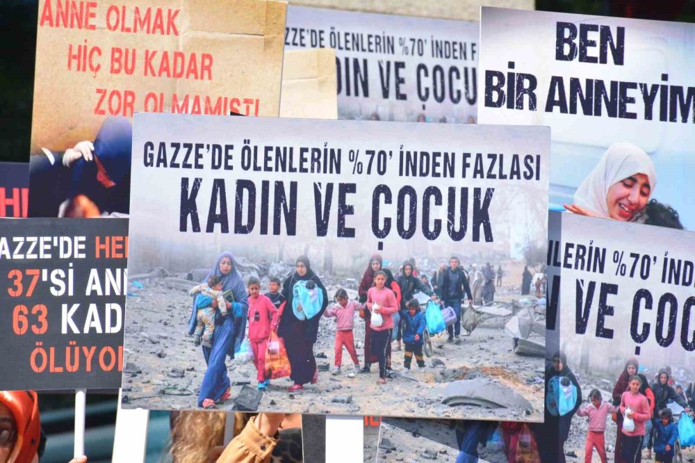 AK Kadınlar Gazzeli anneler için bir araya geldi