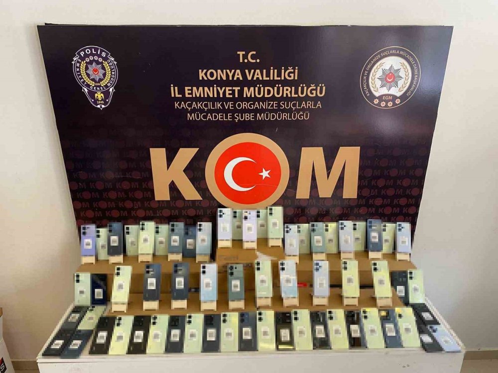 Konya'da dev operasyon: Milyonlarca liralık ürün, 28 gözaltı