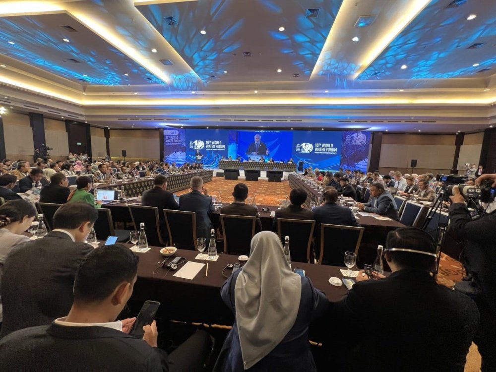 Başkan Altay, 10. Dünya Su Forumu'nda Gazze'deki Su Krizine Dikkat Çekti