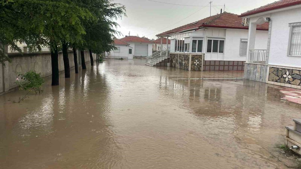 Şiddetli Yağmur ve Dolu Tarım Alanlarını Vurdu