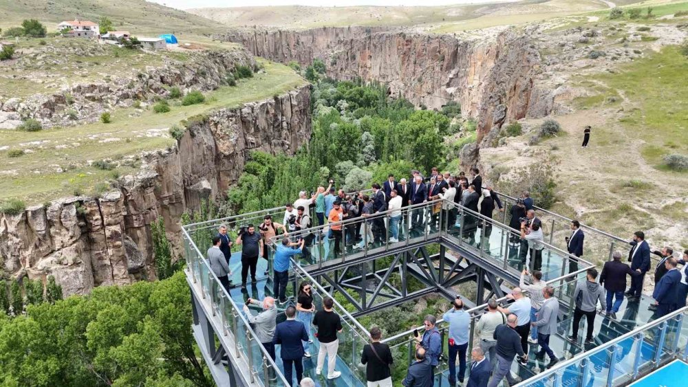 Ihlara Vadisinin Cam Terası açıldı