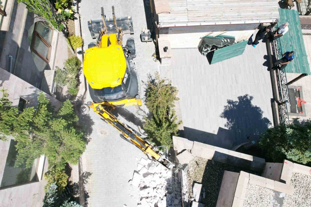 UNESCO Mirası Kapadokya'da Kaçak Yapı Temizliği Başladı