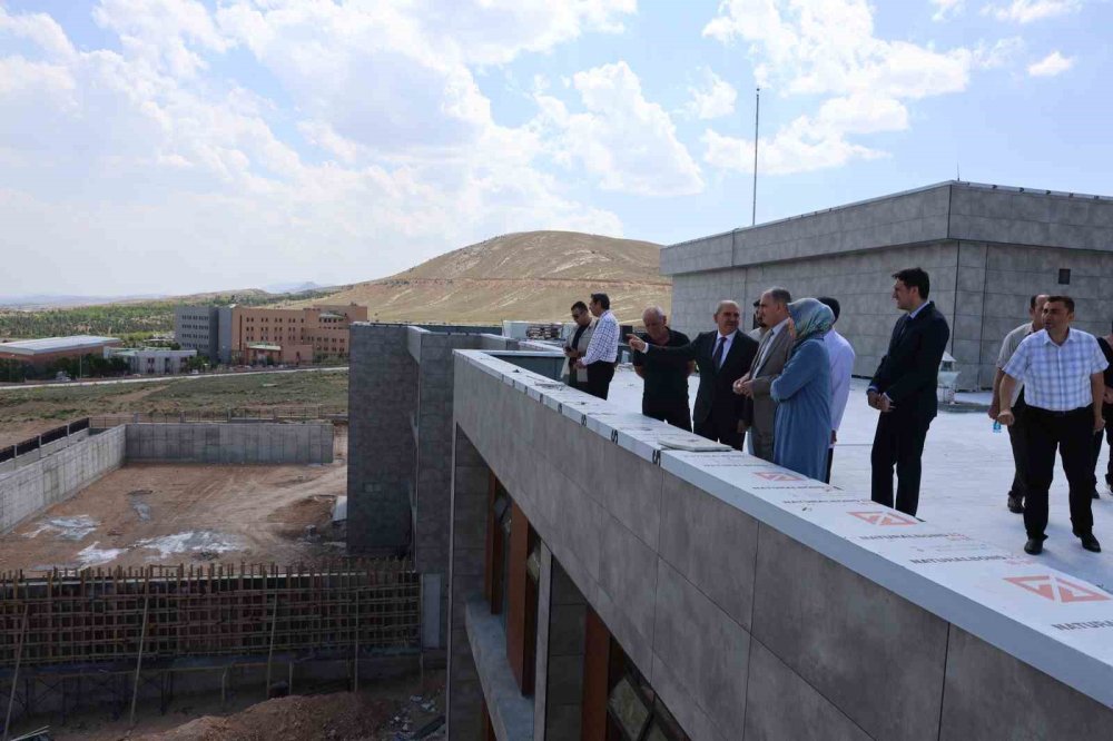 Bir binadan ibaret değil: Konya AMATEM inşaatı hızla ilerliyor