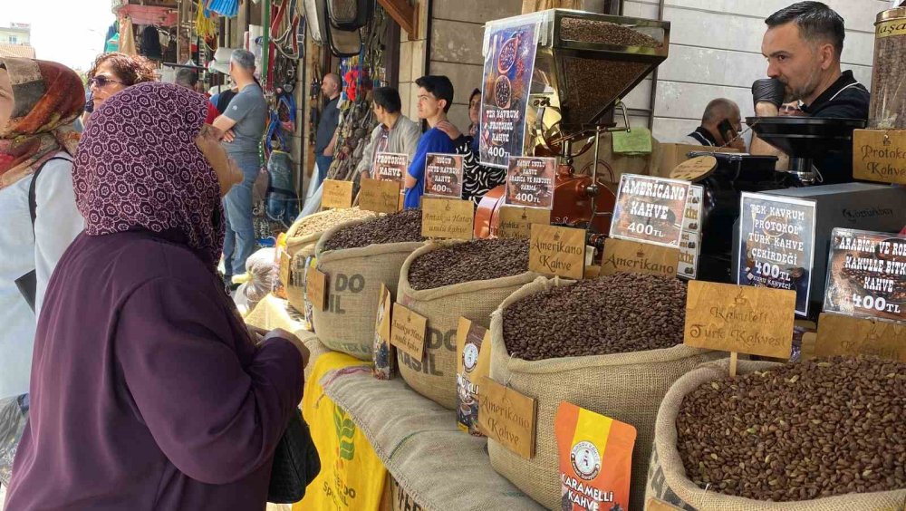 Konya'da Kurban Bayramına Özel Türk Kahvesi Yoğunluğu