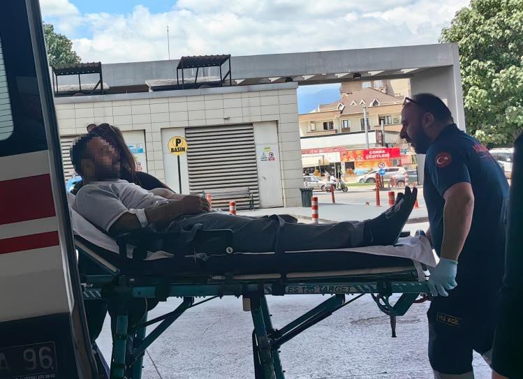 Konya'dan Bursa'ya Gitti İnegöl'de Devrildi