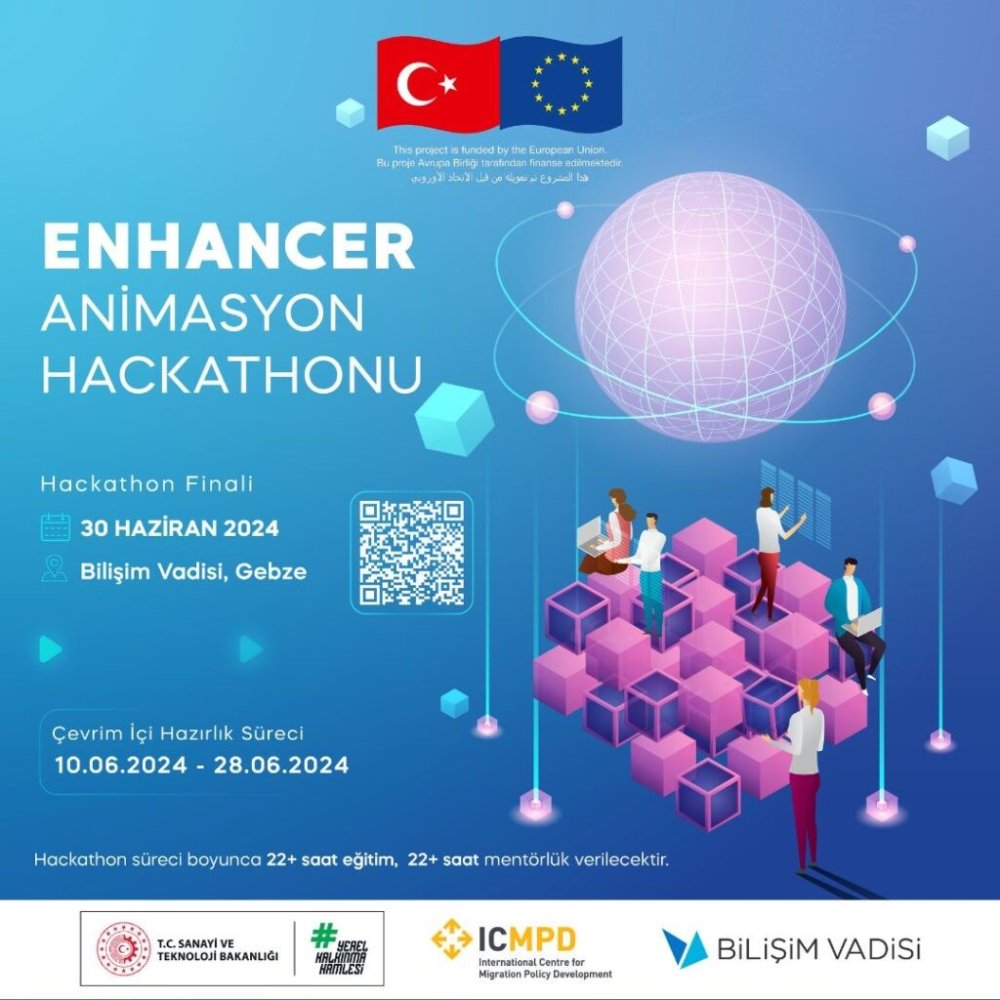 Enhancer Animasyon Hackathonu Başlıyor