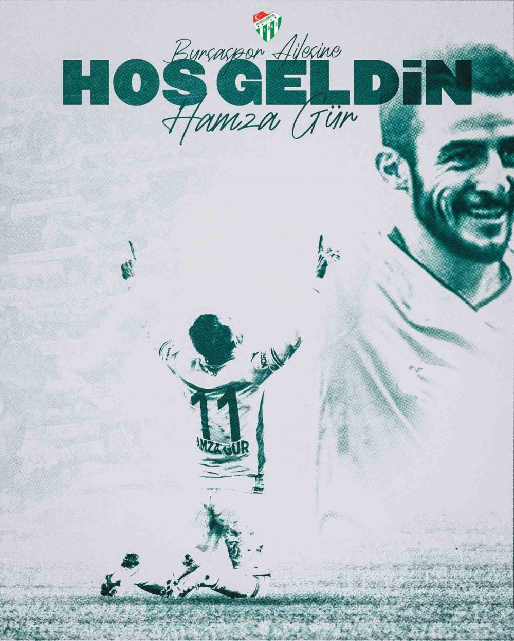 Bursaspor, tahtayı açıp Hamza Gür’ü bağladı