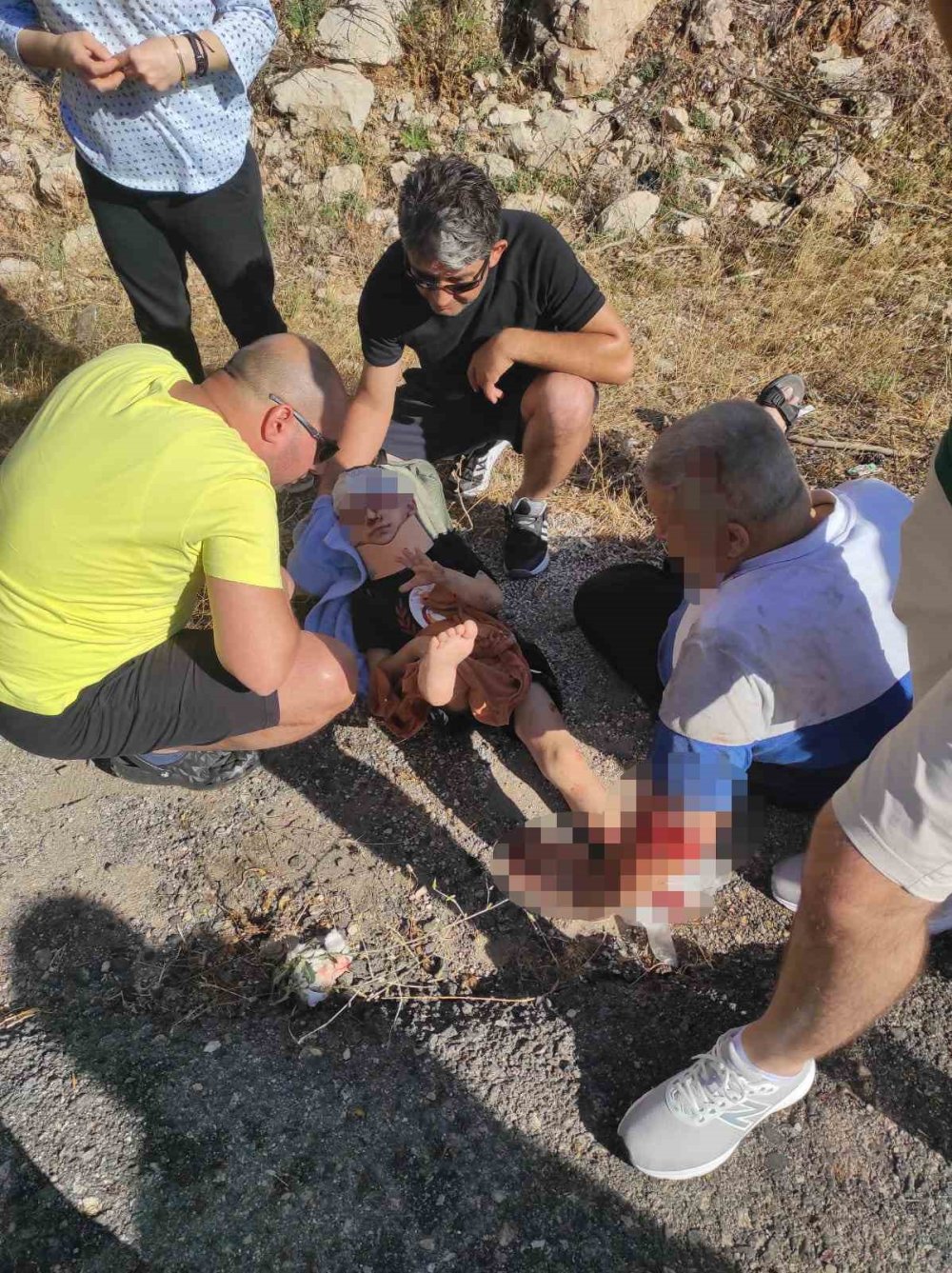 Akseki-Seydişehir karayolunda 4 araç birbirine girdi: 4 yaralı