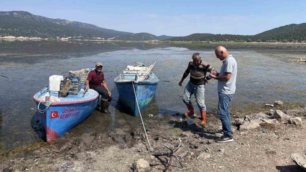 Beyşehir Gölü'nde Sıkı Balıkçılık Denetimleri: Avlanma Boy Limitlerine Uymayanlara Ceza