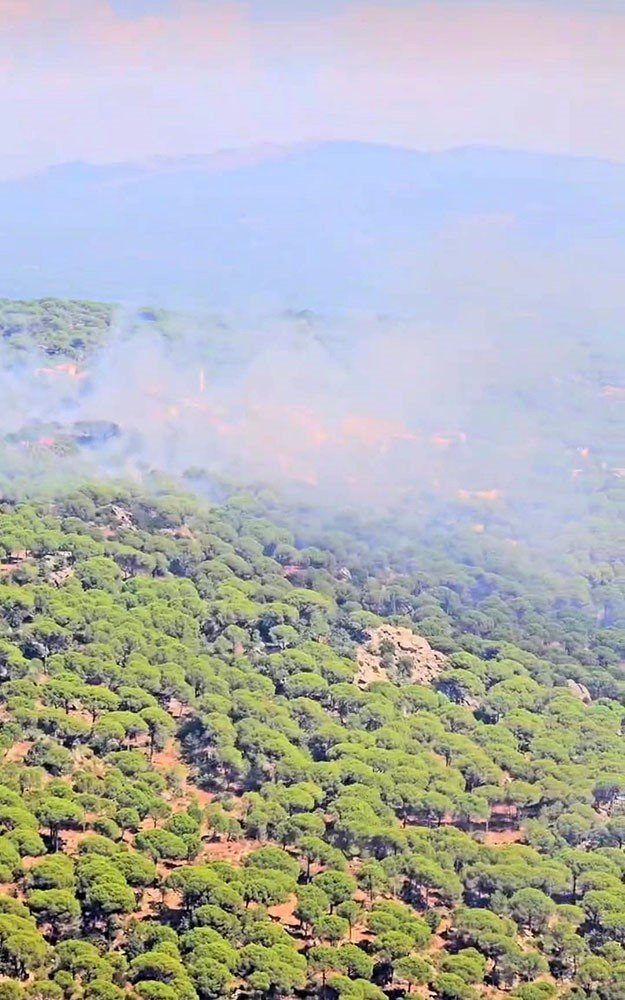 İzmir'de orman yangınının biri sönüyor biri çıkıyor