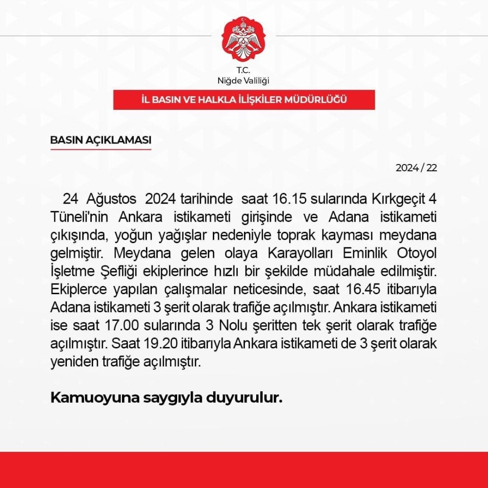 Valilik açıklamaları ardı arkasına geldi