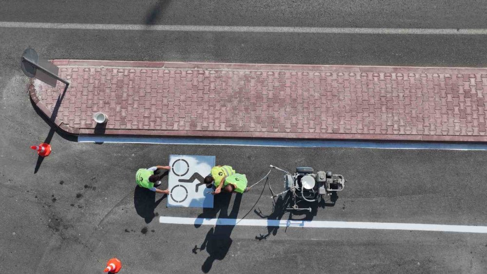 Konya'nın 635 kilometrelik bisiklet yolu ağı bakımdan geçiyor