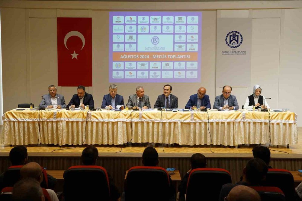 AK Parti Konya heyeti iş dünyasıyla bir araya geldi