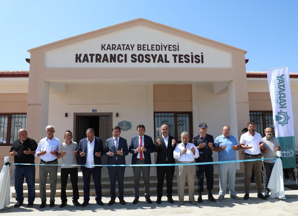 Katrancı Sosyal Tesisi açıldı