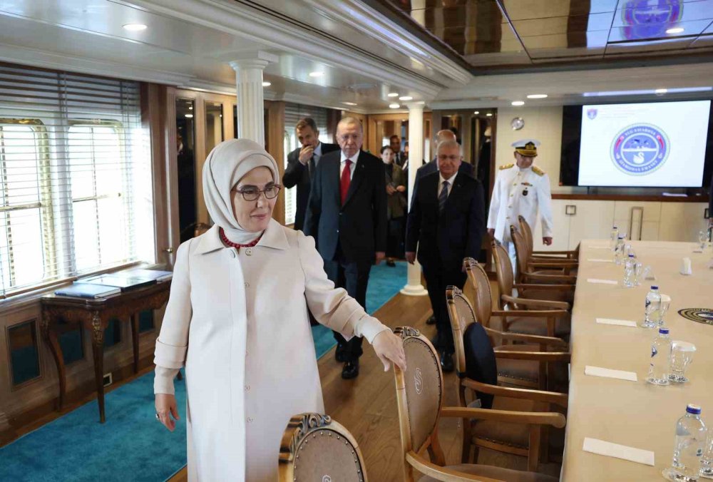 Cumhurbaşkanı Erdoğan Savarona'da
