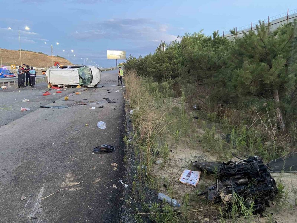 Kuzey Marmara Otoyolu'nda Kaza: Bir Çocuk Hayatını Kaybetti, 5 Kişi Yaralandı