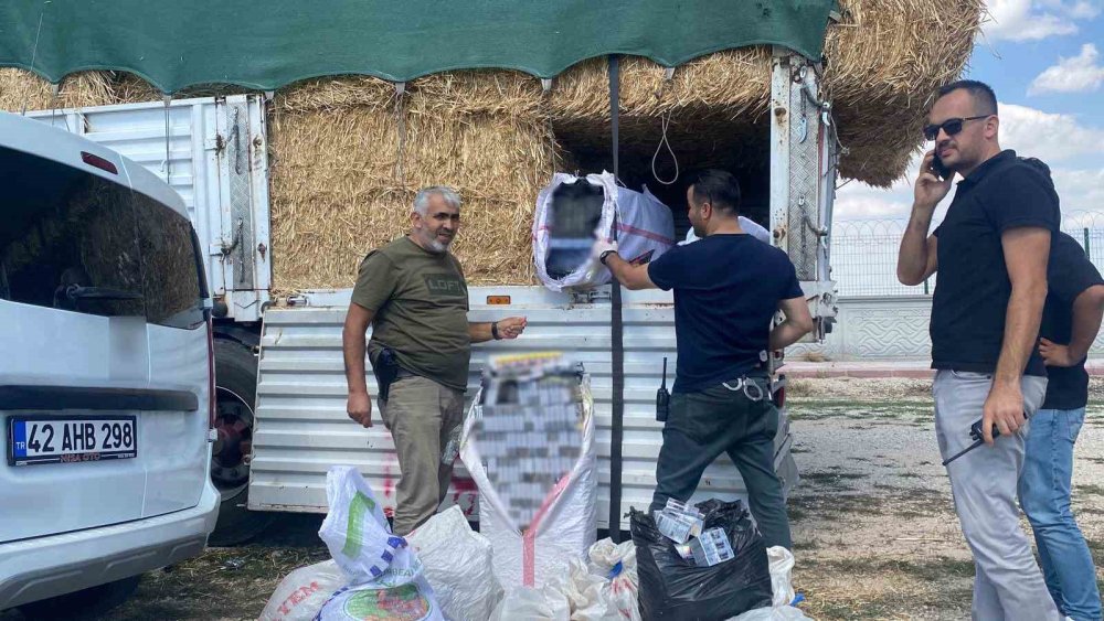 Saman balyalarının içinde kaçakçılık