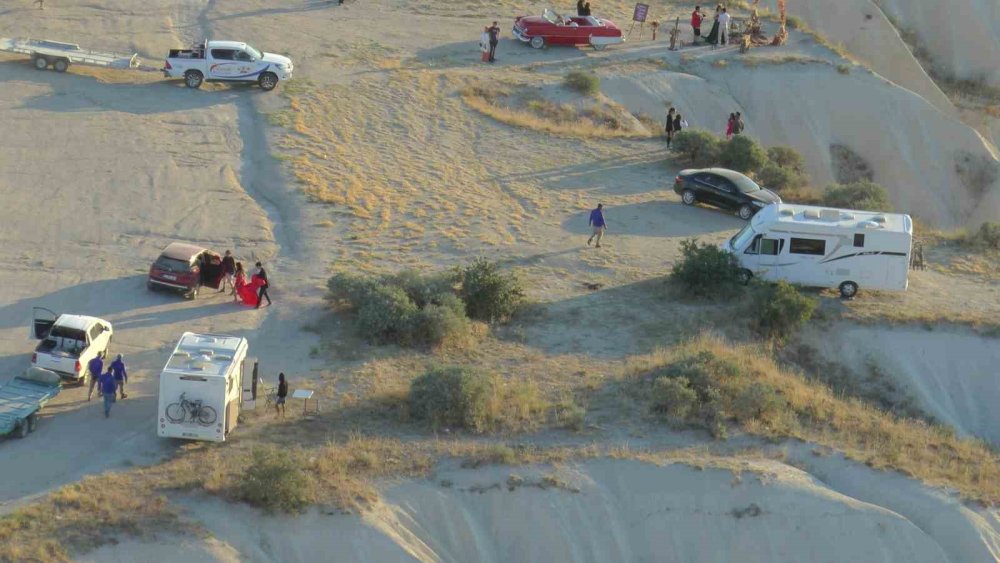 Hava şartları Kapadokya’da balon turlarını iptal ettirdi