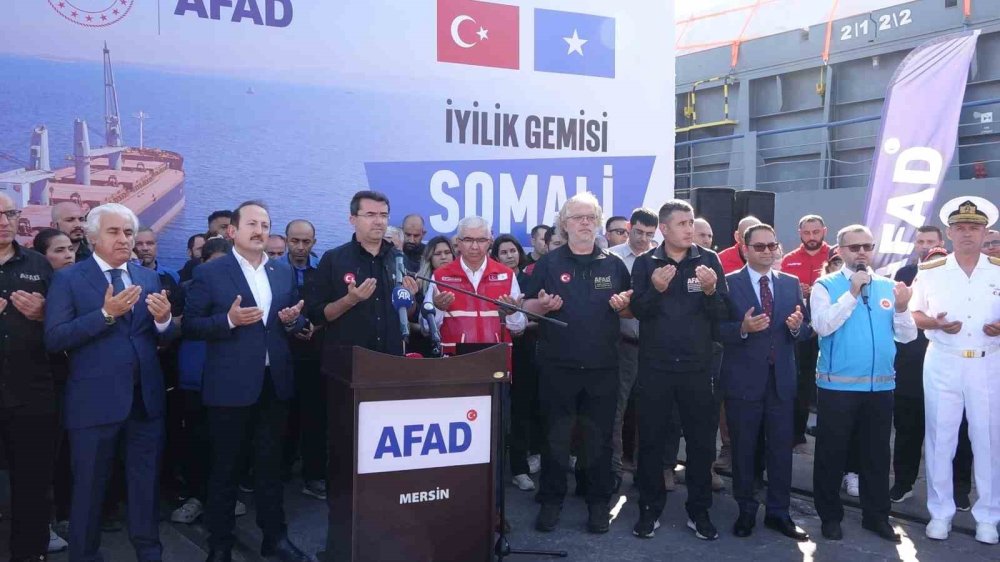 Türkiye’den Somali’ye Yardım Eli: 3 Bin Tonluk İyilik Gemisi Yola Çıktı